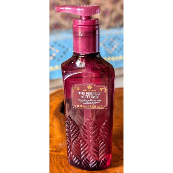 ALL NEW The Perfect Autumn Cleansing Gel Hand Soap 8 oz Bath & Body Works - Picture 1 of 1